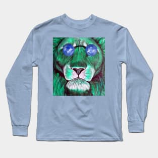 Steampunk lion Long Sleeve T-Shirt